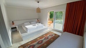 Premium Double or Twin Room, Patio, Mountain View | Free WiFi