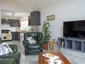 TV, fireplace - 2 bedroom accommodation in Crickheath, near Oswestry (Crickheath, near Oswestry)