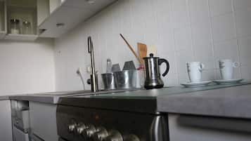 Kühlschrank, Ofen, Herdplatte, Geschirrspüler