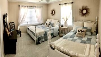 3 bedrooms, WiFi, bed sheets