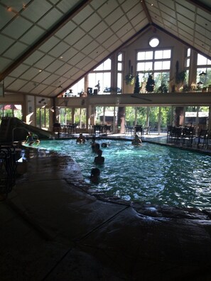 Indoor pool, outdoor pool