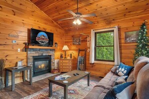 Smart TV, fireplace, offices