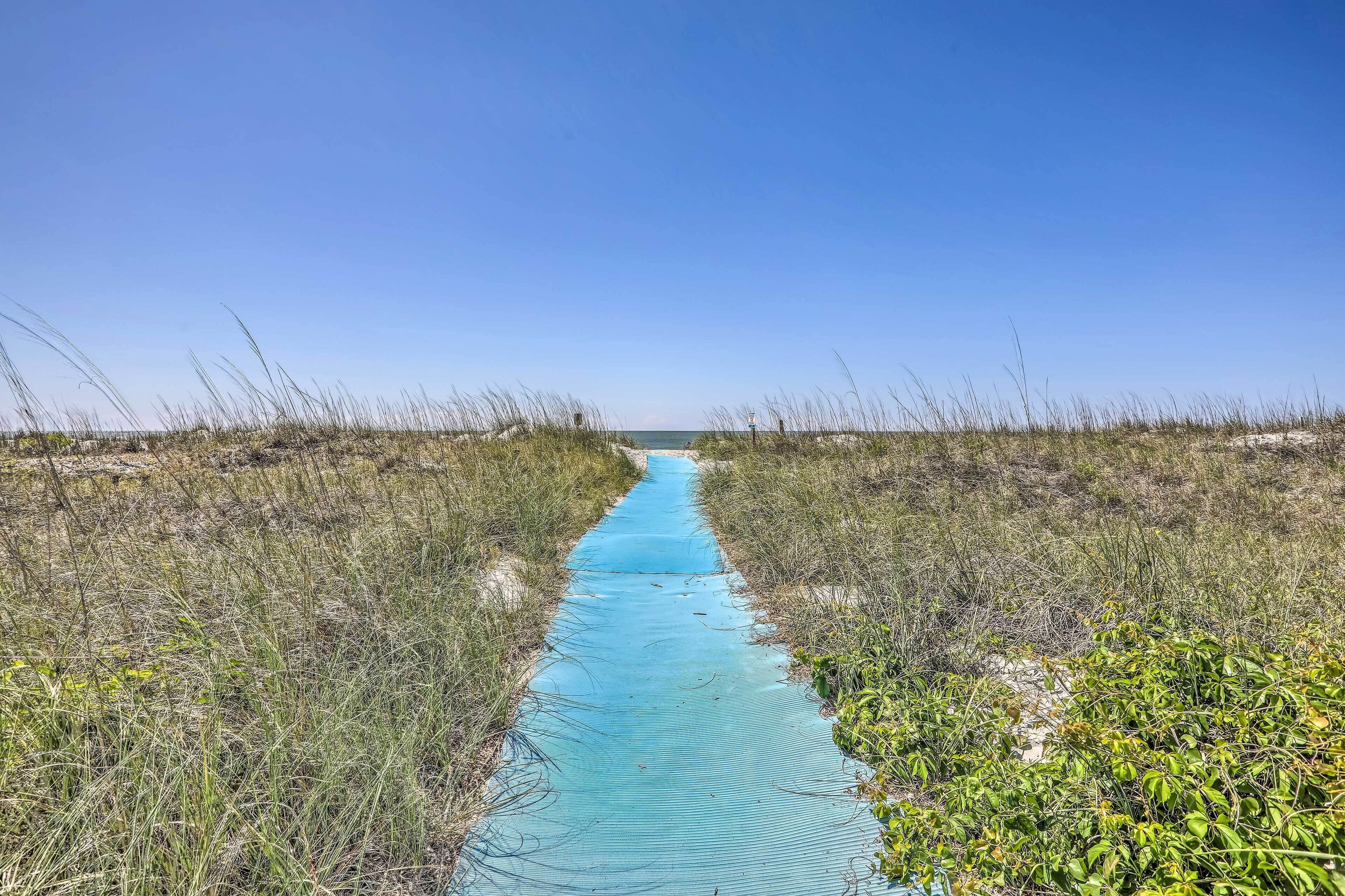 Beach nearby