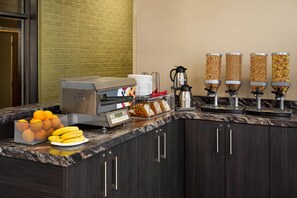 Gratis kontinental morgenmad hver dag