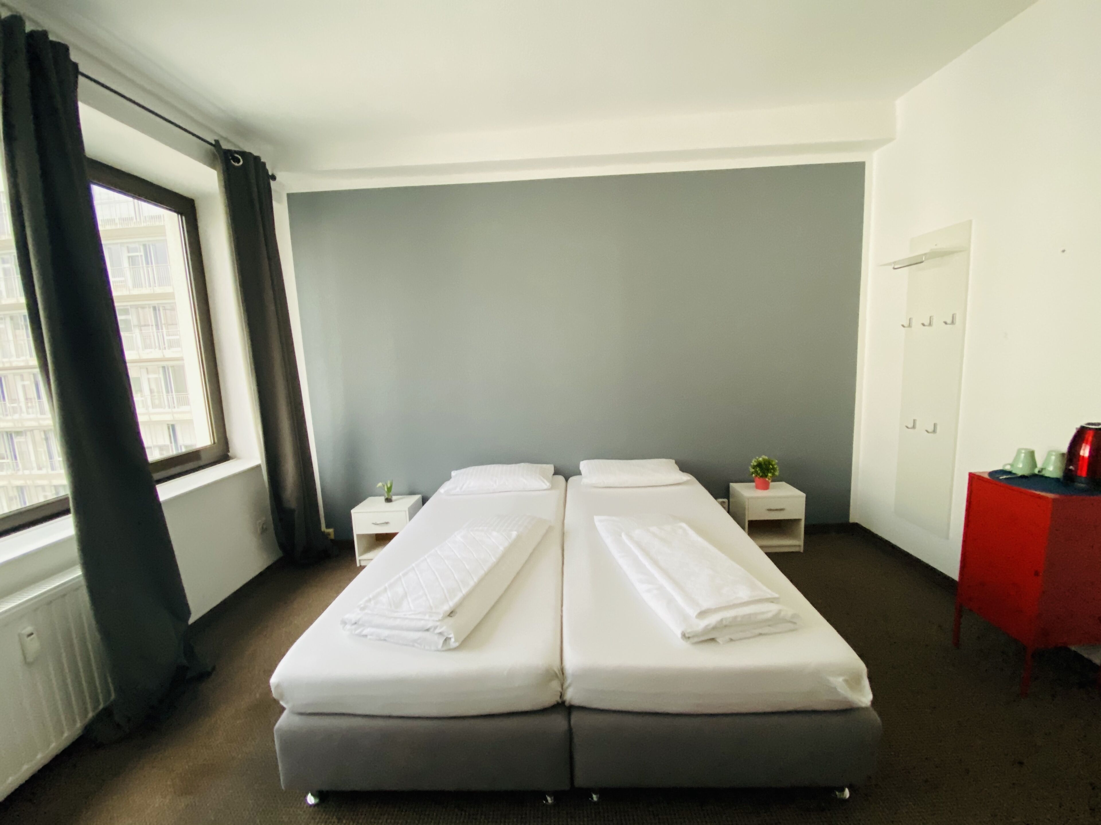 Basic-Double Room with shared bathroom | Laptop workspace, free WiFi