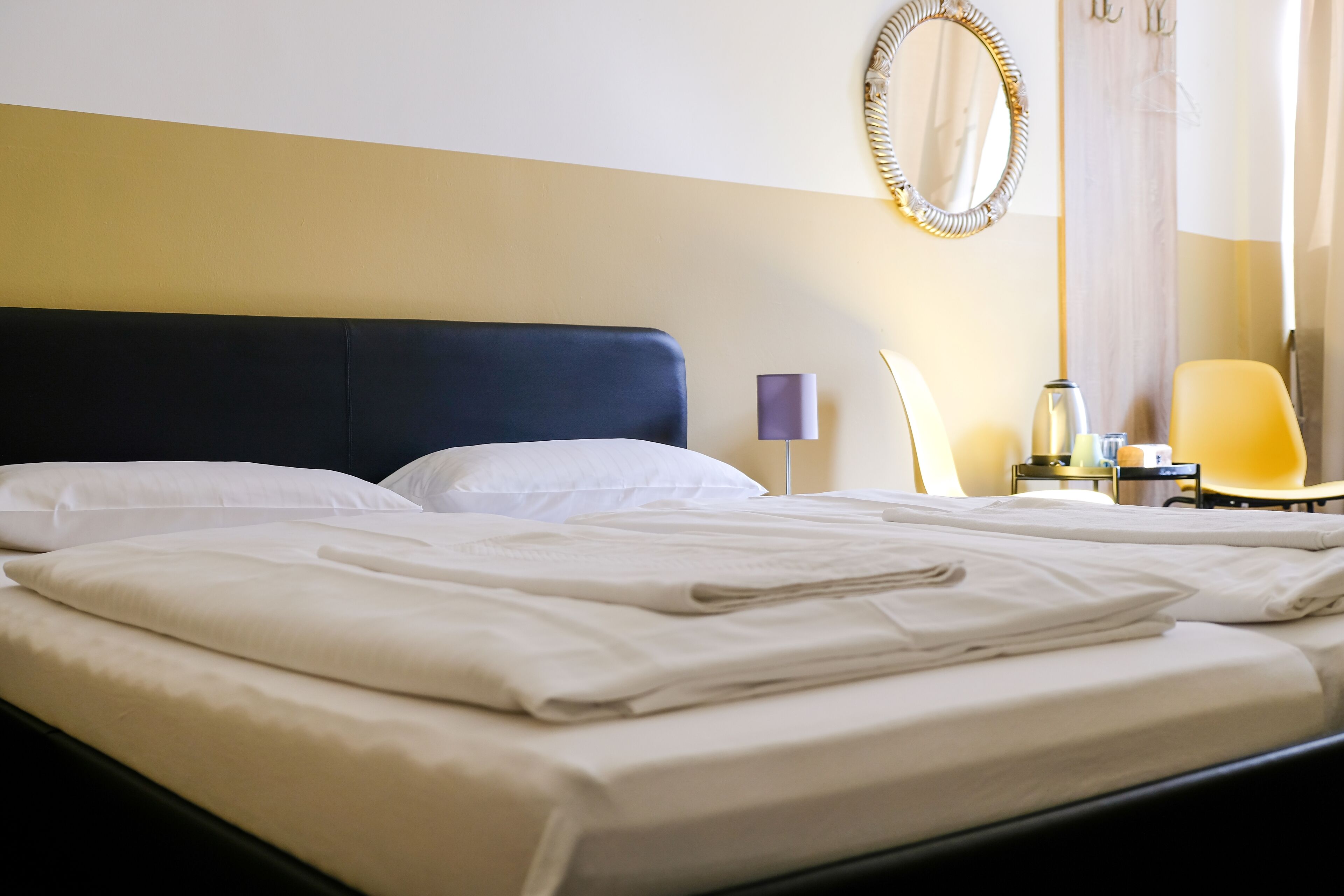 Comfort-rum - 1 queensize-säng | Arbetsyta för laptop och gratis wi-fi