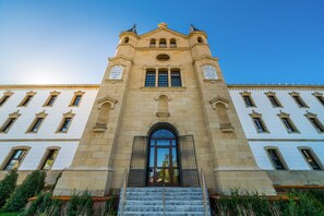 Façana frontal de l'allotjament