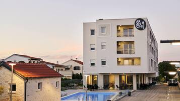 Fassade der Unterkunft