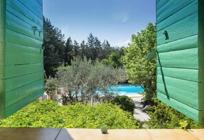 Pool - Charming farmhouse to rent in Provence-''Mas des Olivades''-Provencal farm. (Pernes les Fontaines)