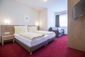 Appartement, terras (Typ G) | Geluiddichte muren, gratis wifi
