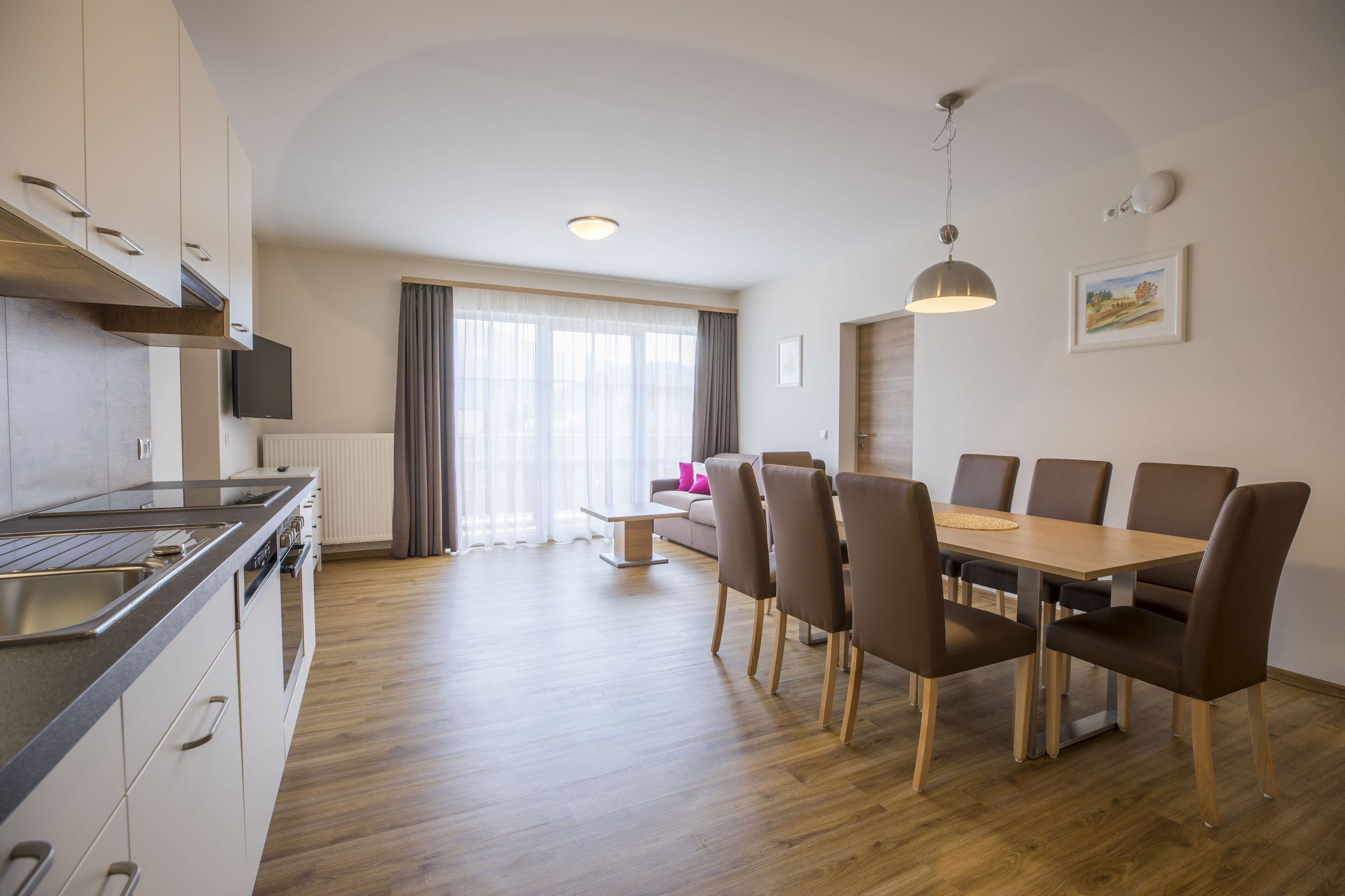 Apartment, Balkon (Typ H) | Wohnbereich