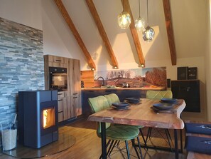 Premium Condo, 2 Bedrooms | Living area | Flat-screen TV, table tennis, heated floors