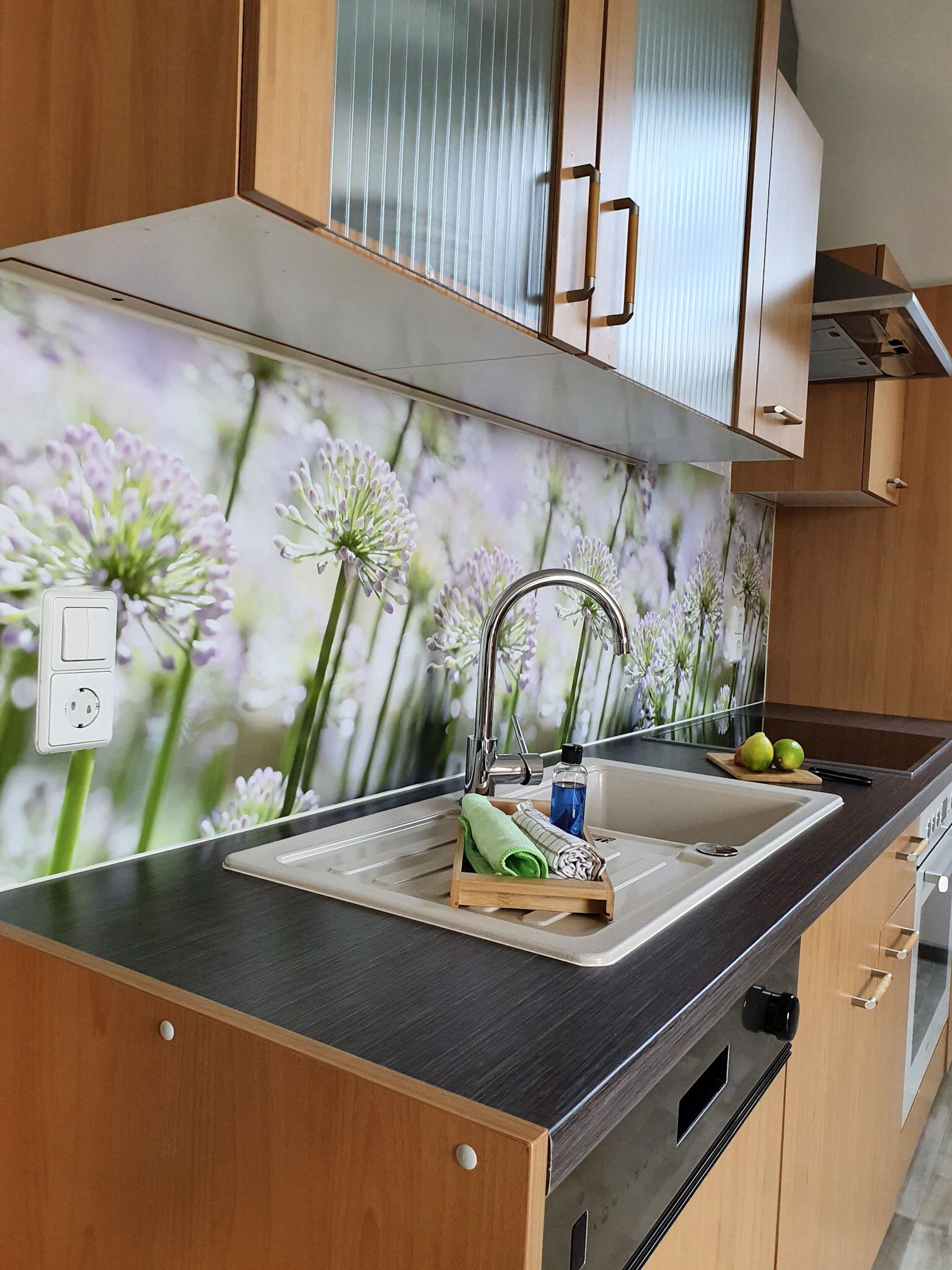 Standard Apartment (Morgensonne) | Private kitchen | Full-size fridge, stovetop, dishwasher, espresso maker