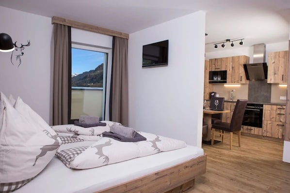 Habitación familiar | Cunas, wifi gratis y ropa de cama