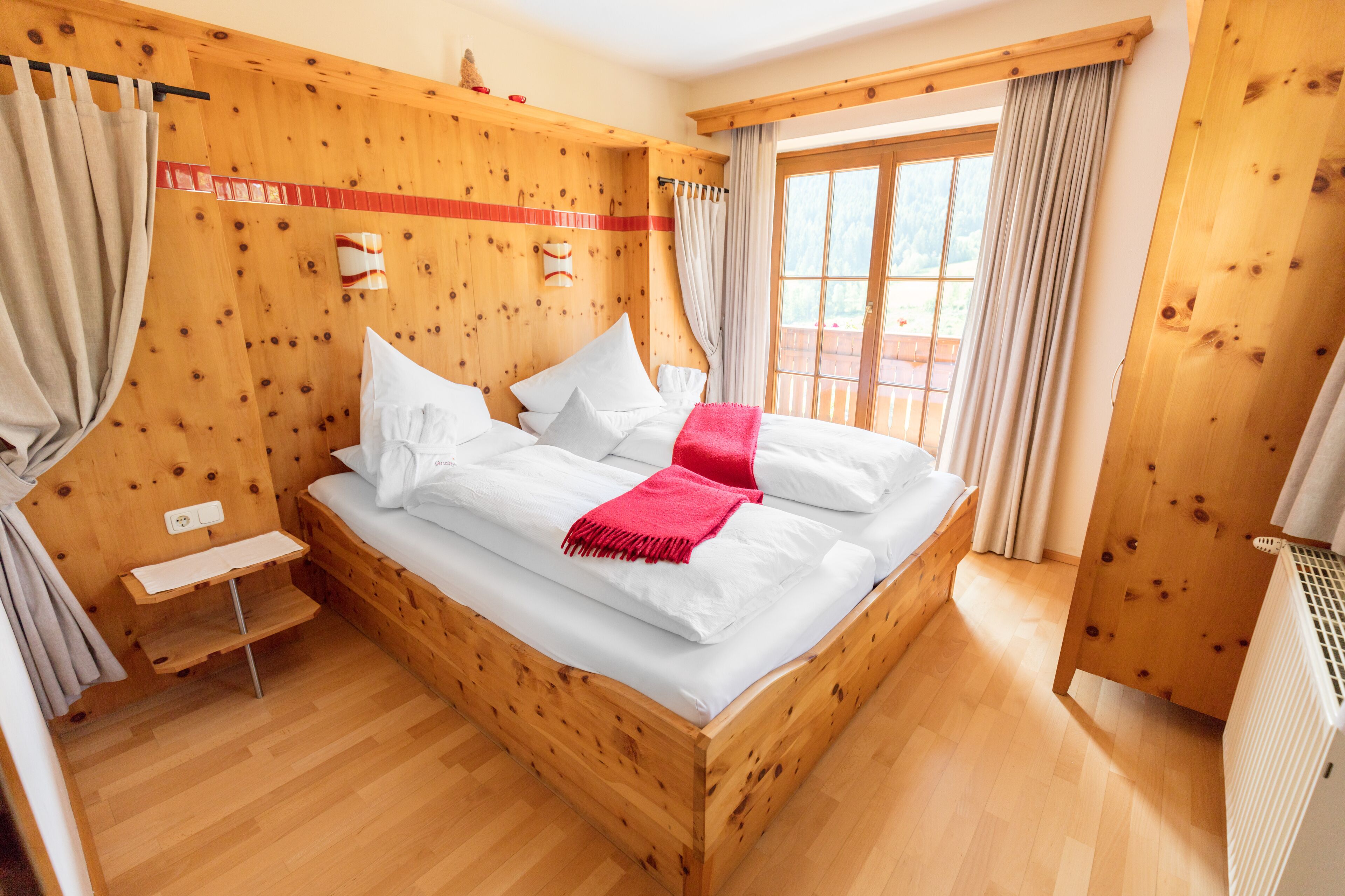 Premium bedding, down duvets, in-room safe, individually decorated