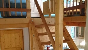 Apartment, 2 Bedrooms (Laube) | Living area | TV - Biobauernhof Gollner (Ulrichsberg)