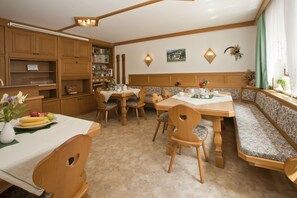 Frühstücksbuffet gegen Gebühr