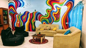 Living area - KyGo Hostels (Hyderabad)