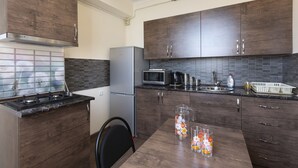 Panoramic Apartment, Balcony, City View | Private kitchen - Umba Apartment N3 (Yerevan)
