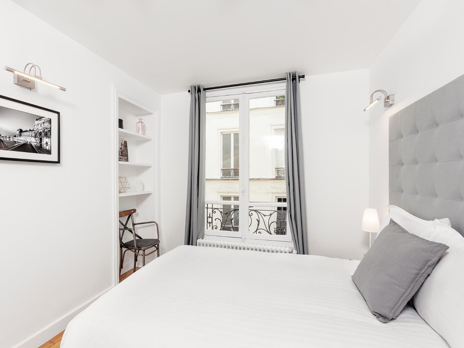 4 habitaciones, escritorio, tabla de planchar con plancha y wifi gratis 