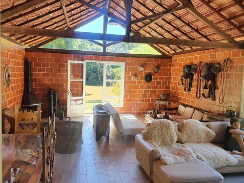 Rustic site with lakes