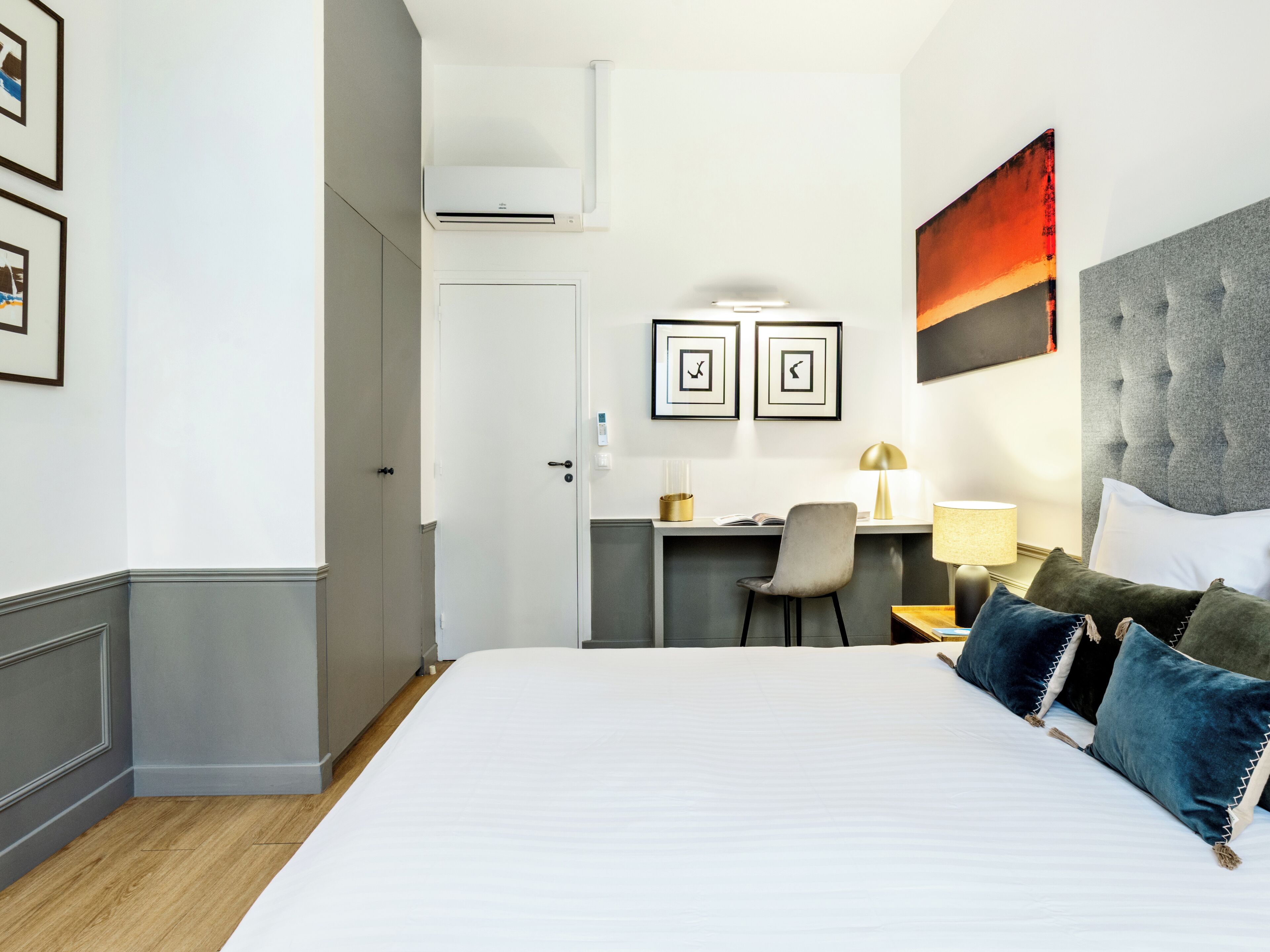 4 chambres, fer et planche à repasser, Wi-Fi gratuit, draps fournis