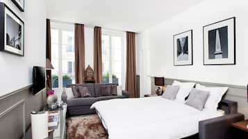 3 makuuhuonetta, silitysrauta/-lauta, ilmainen Wi-Fi, vuodevaatteet