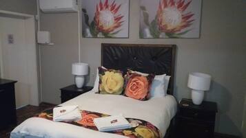 Deluxe-huone (2) | 1 makuuhuone, yksilöllisesti sisustettu, äänieristys