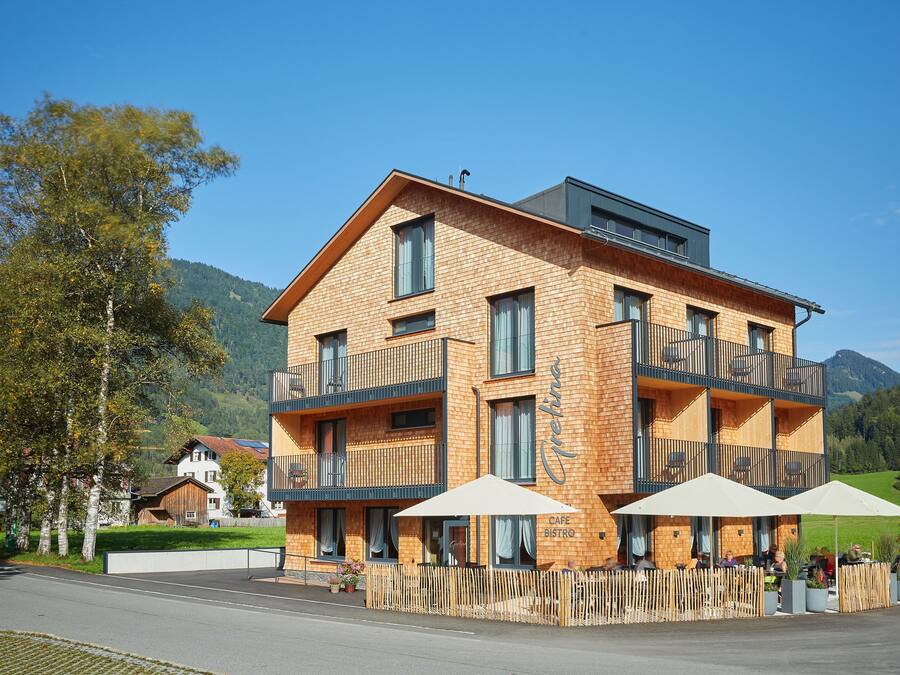 Fachada de la propiedad