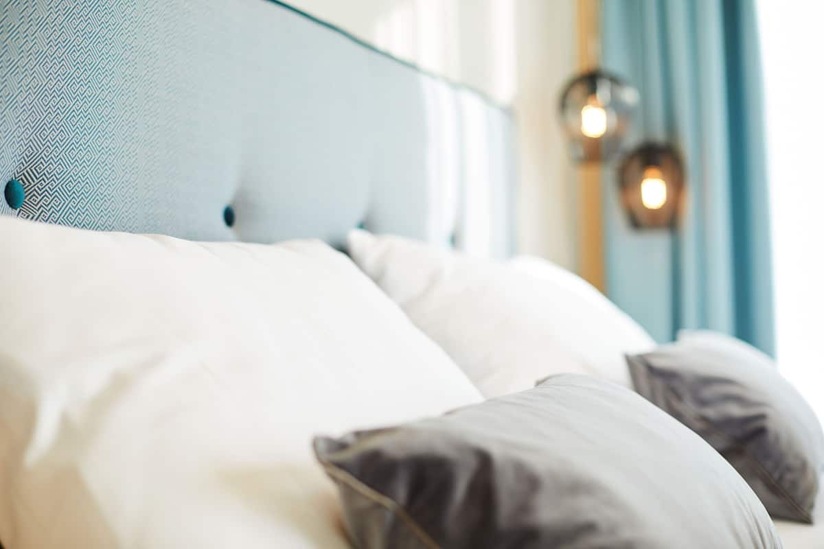 1 slaapkamer, een kluis op de kamer, verduisterende gordijnen