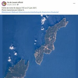 Property map - Le Cousteline - "Maisonnette"  20m2 Air conditioned  Sea view Terrace (Hyères)