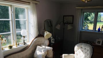 Vue depuis lâhĂ©bergement