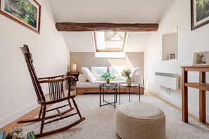 TV connectée, cheminée