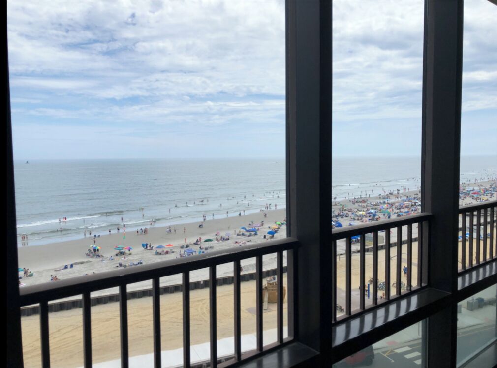 Am Strand, Strandtücher