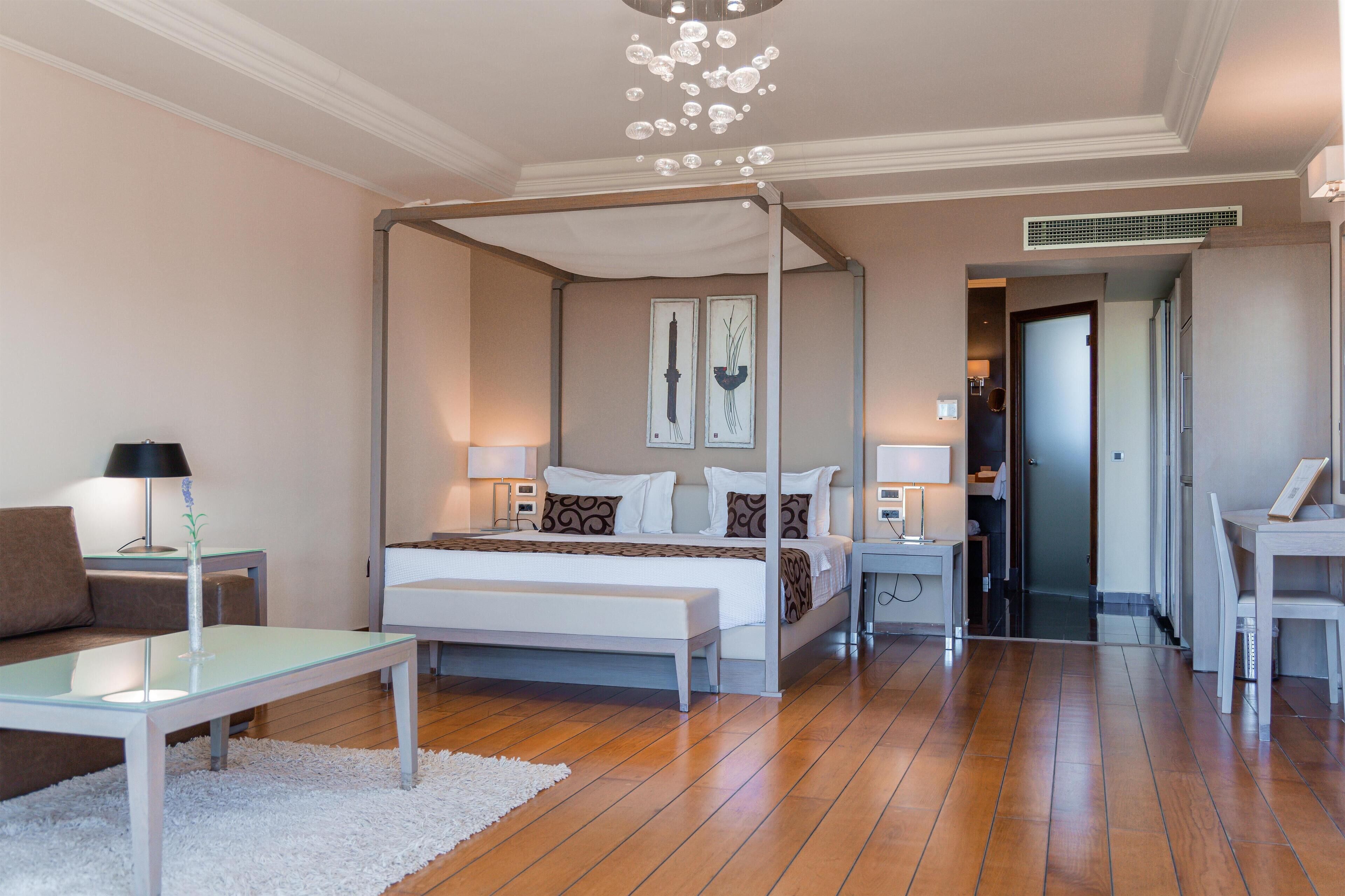 Premium Suite | 羽绒被、迷你吧、客房内保险箱、办公桌