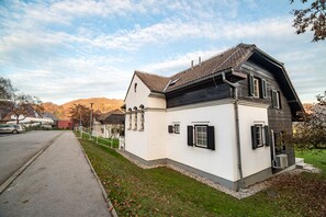 Fassade der Unterkunft
