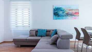 Apartment (Three Bedroom Apartment) | Living area | TV