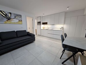 Apartment (One Bedroom Apartment) | Living area - Sea View Apartment Mirjam (Izola)