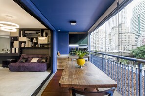 Dining - Ap Premium 208 - Excellent location and exquisite decoration !!! (Bela Vista)