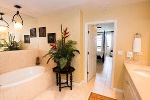 Baignoire, sèche-cheveux, serviettes fournies