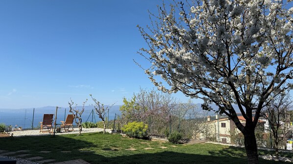 Garden - Terra Magica Deluxe Apartment OR Room with Private Parking, Terrace and Sea View (Cavle)