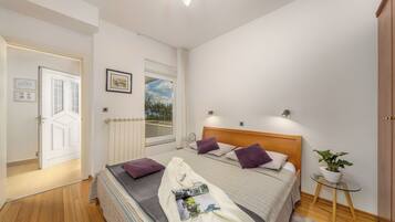 Deluxe Apartment, 1 King Bed with Sofa bed, Terrace, Sea View | Premium bedding, memory foam beds, minibar, individually decorated