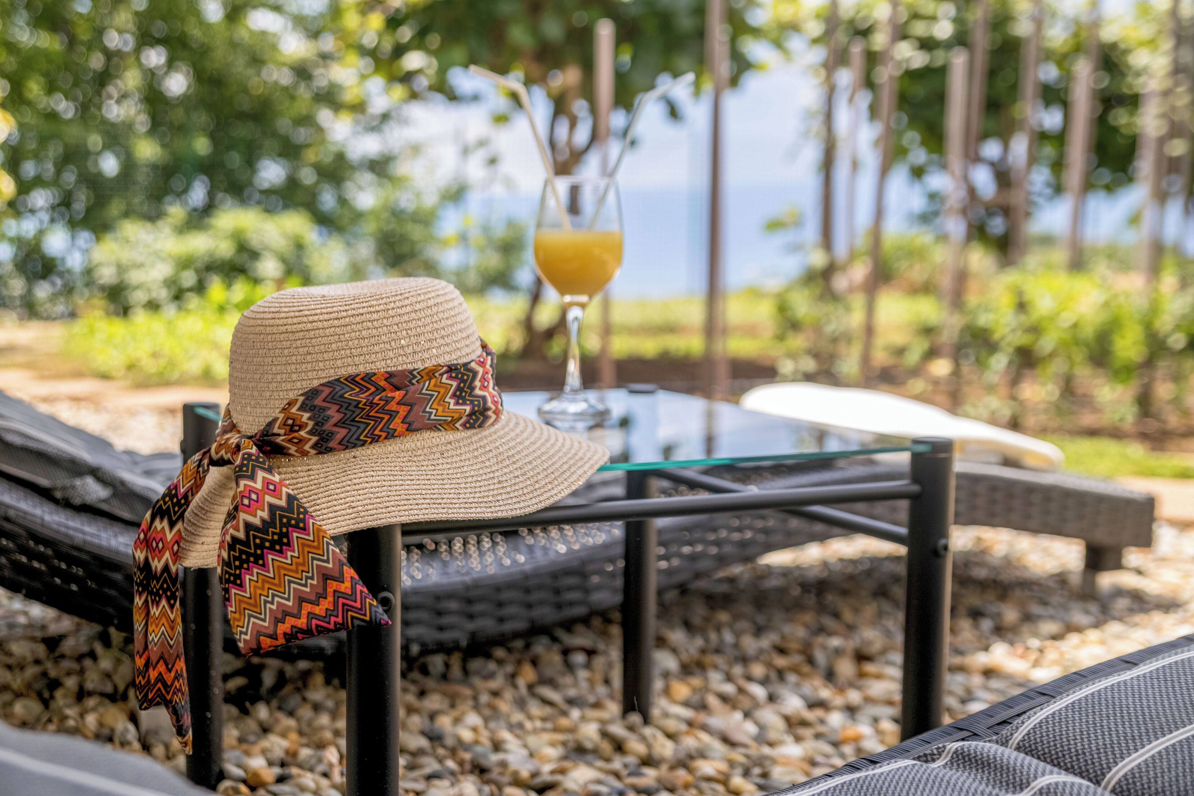 Deluxe Apartment, 1 King Bed with Sofa bed, Terrace, Sea View | Terrace/patio