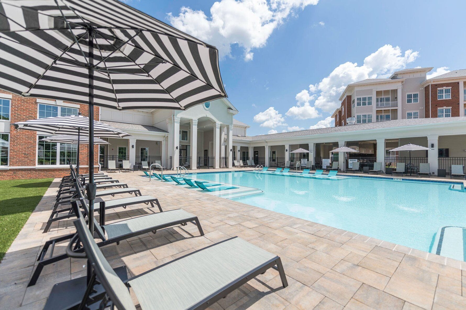 Seasonal outdoor pool, open 9:00 AM to 6:00 PM, free pool cabanas