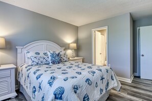 2 bedrooms, iron/ironing board, travel crib, free WiFi