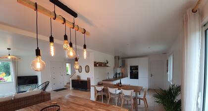 Maison 15 personnes en campagne Ă 10 km des plages