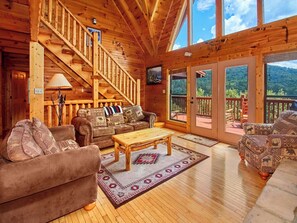 Studio (3 Bedrooms) | Property amenity - A Majestic View III by Jackson Mountain Rentals (Townsend)