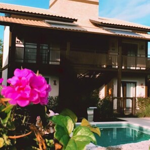 Comfort Double Room, 1 Bedroom, Non Smoking, Pool View | Terrace/patio