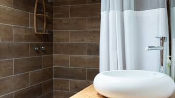 Towels, soap, toilet paper