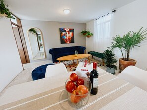 Dining - 2 Bed in the heart of Cholula with views to the Pyramid and the (San Andrés Cholula)